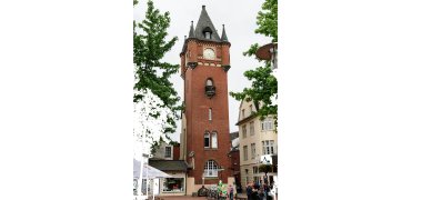 Rathausturm Der historische Rathausturm in Gronau.