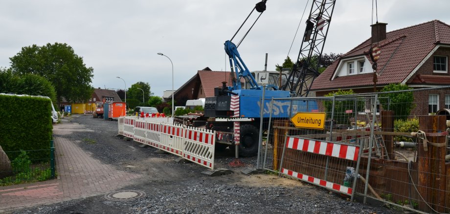 Baustelle Riekenmaateweg