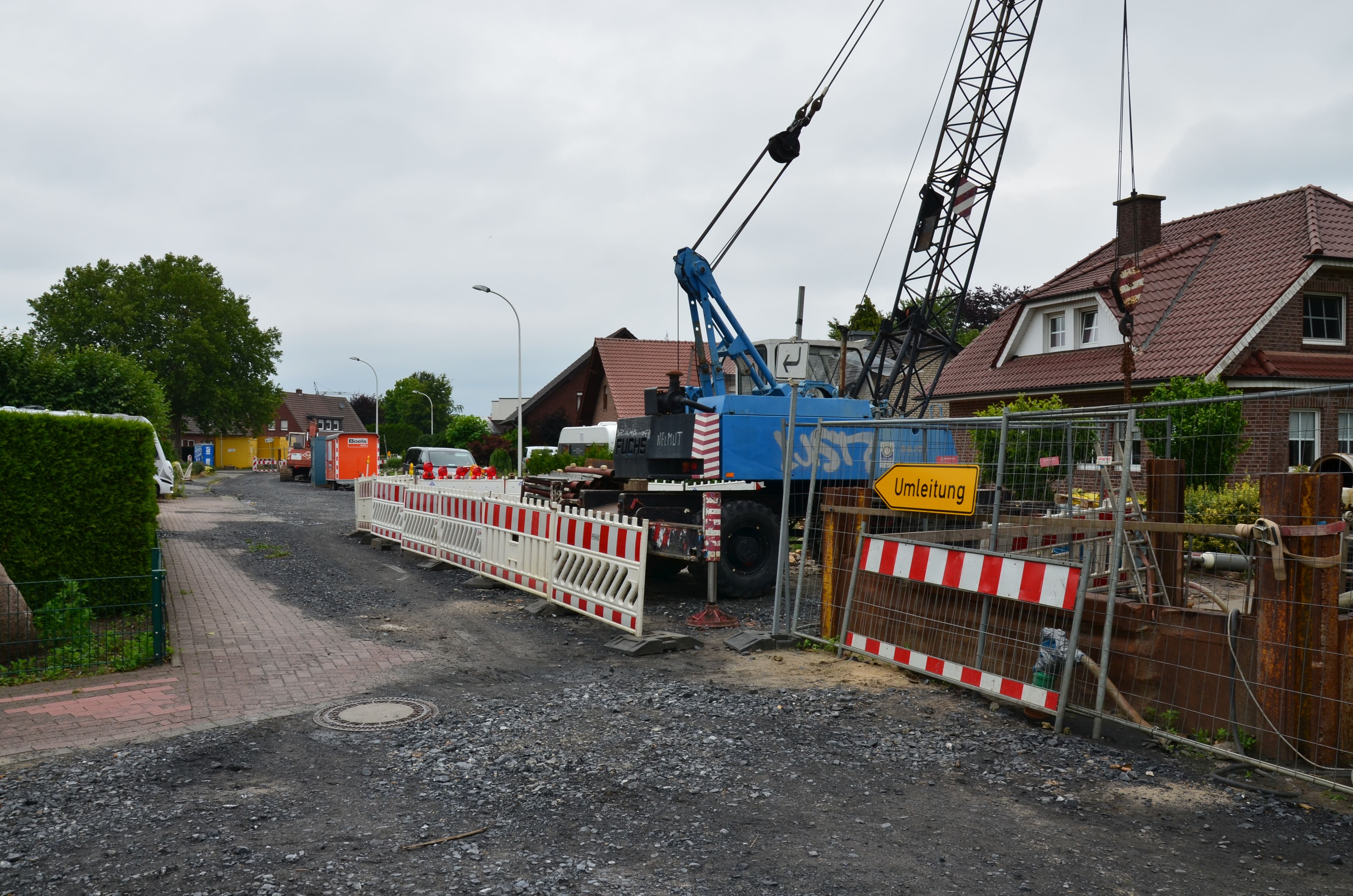 Baustelle Riekenmaateweg