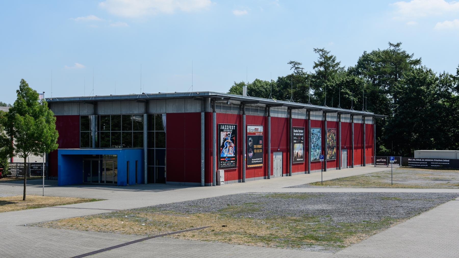 Gronau Lagergelände Bürgerhalle