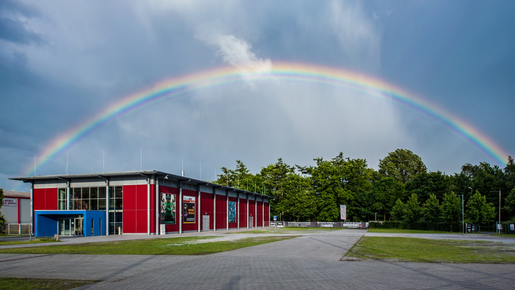 Gronau Lagergelände Bürgerhalle