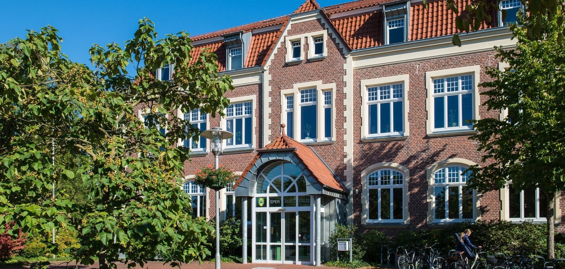 Eper Amtshaus mit dem Haupteingang