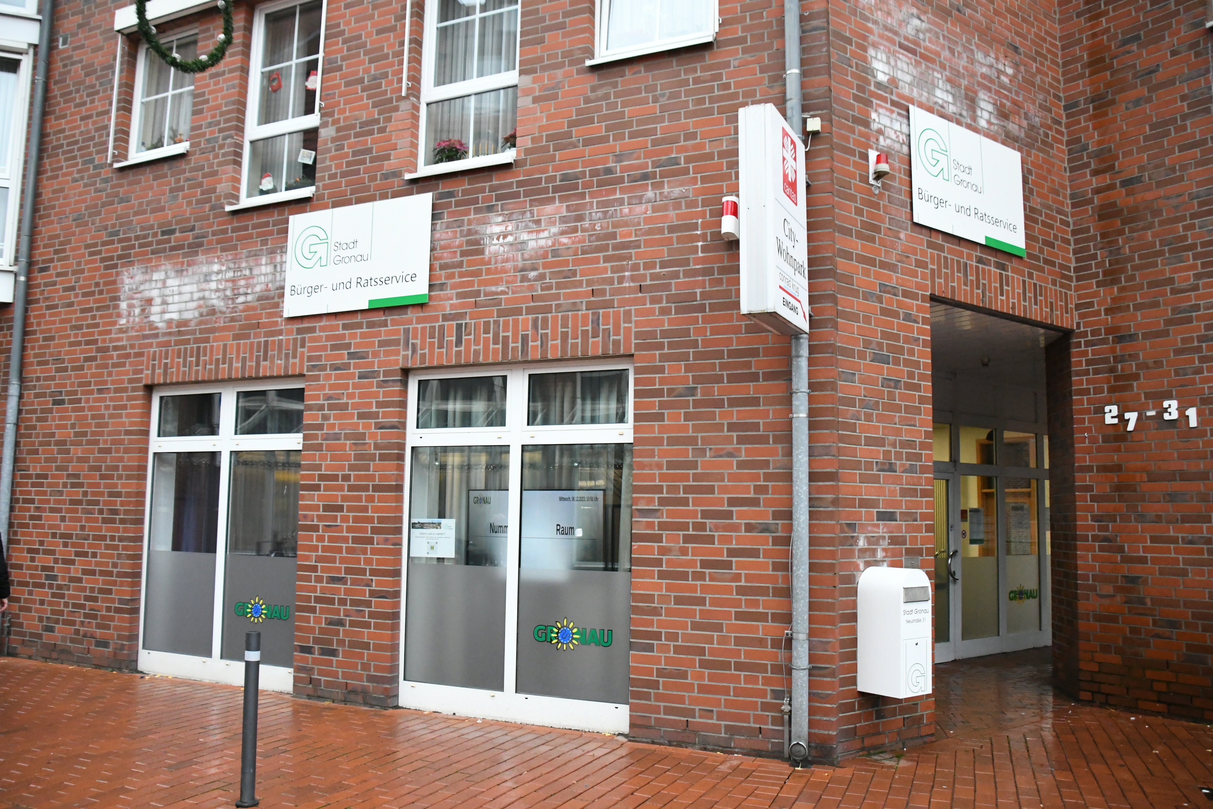 Der Rathaus-Service in Gronau.