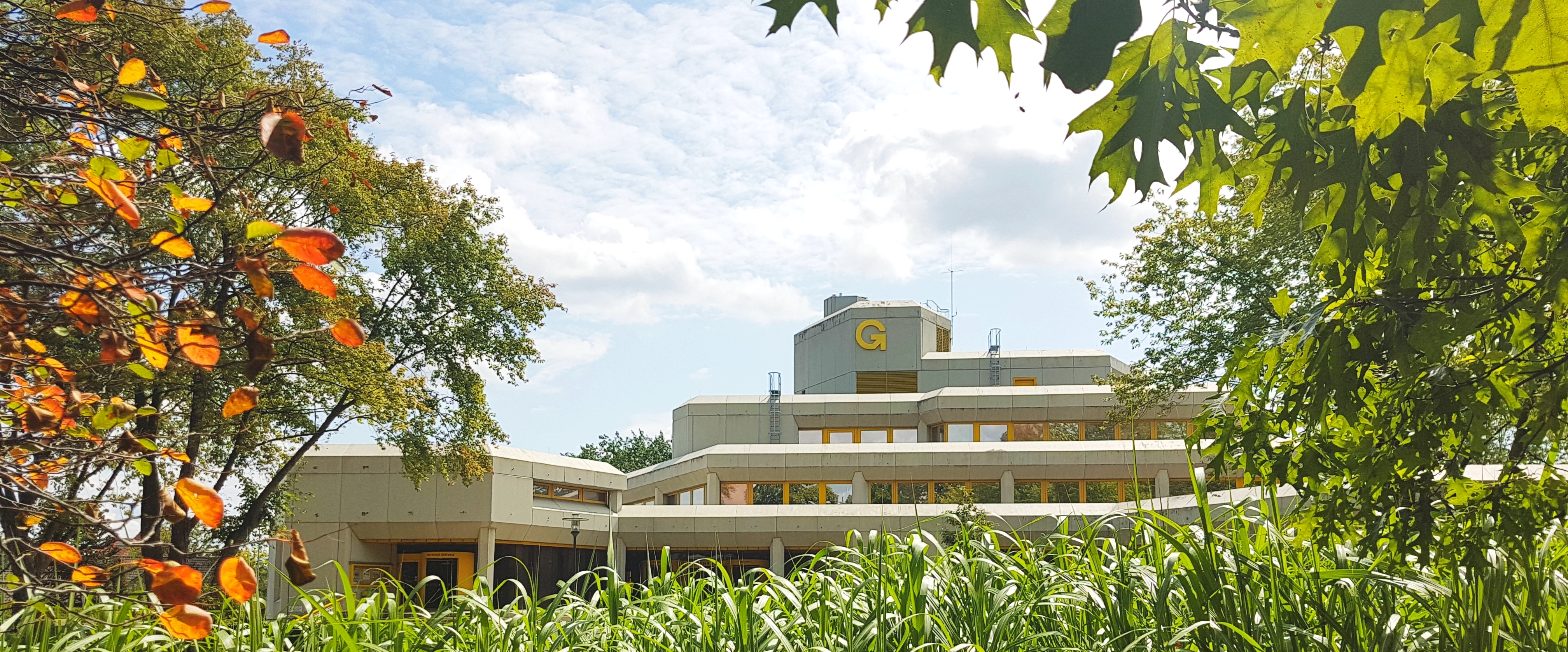 Außenansicht des Gronauer Rathauses.