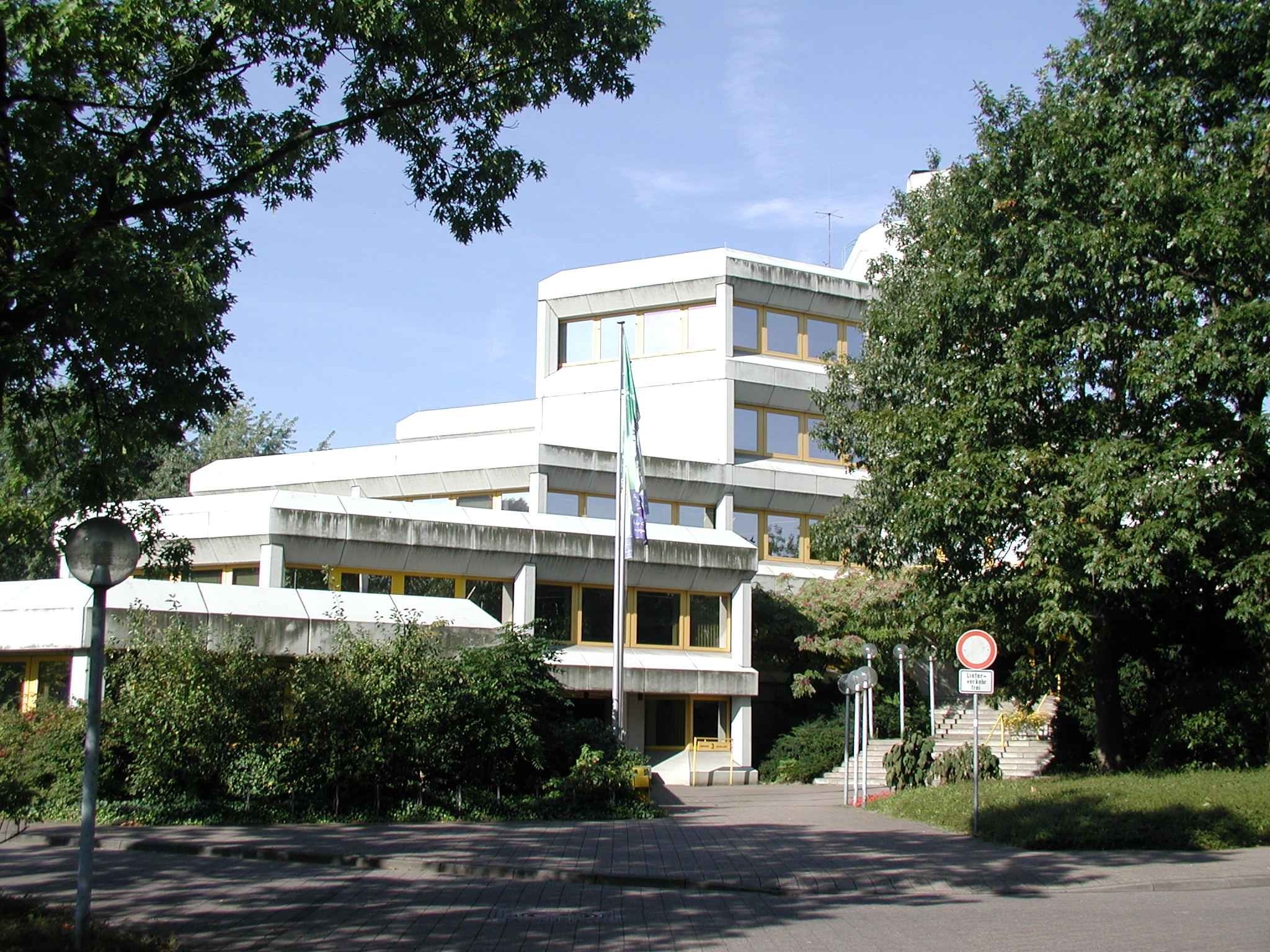 Außenansicht des Gronauer Rathauses.