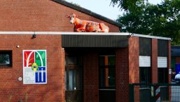 Das Gebäude der Zentralen Bau- und Umweltdienste.