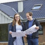 Schematische Darstellung Gebäudesanierung