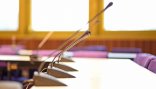 Sitzungssaal Mikrofone im Sitzungssaal