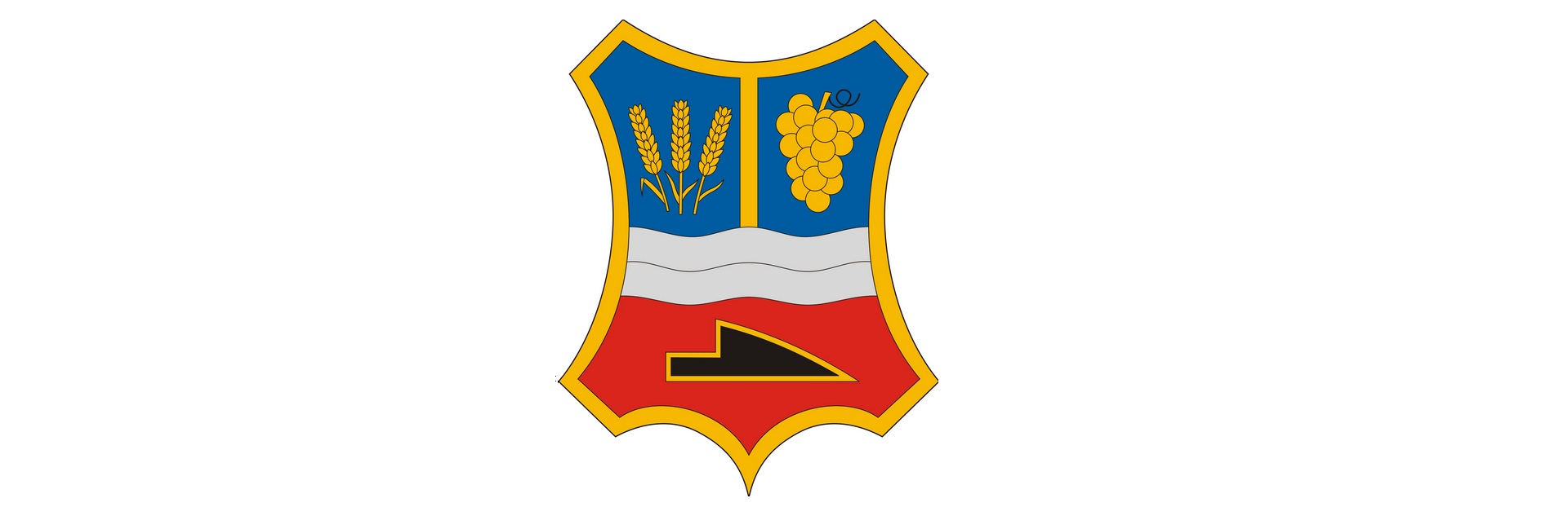 Wappen der Stadt Mezobereny.