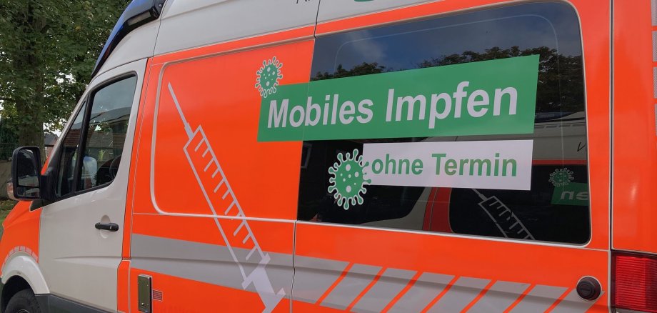 Impfmobil des Kreis Borken