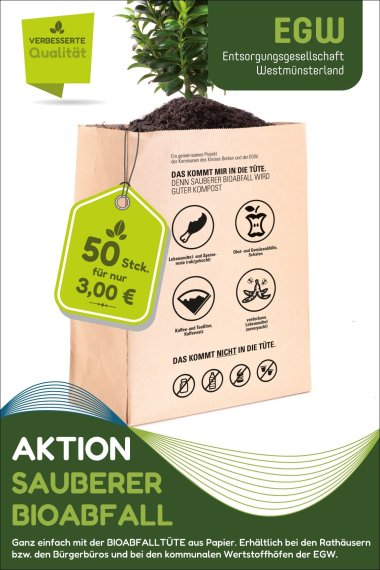 Neue Biotüten mit Rand