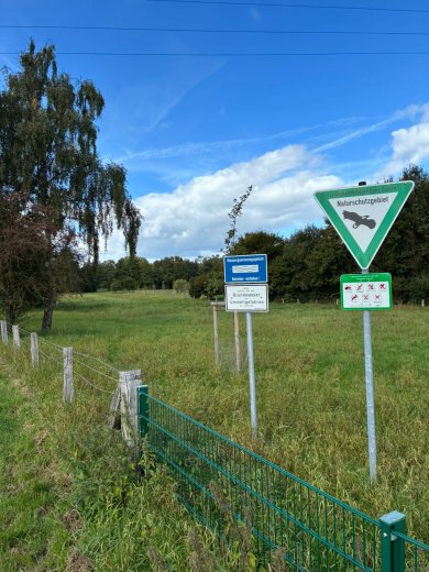 Blick in Richtung Dinkelaue Blick in Richtung Dinkelaue