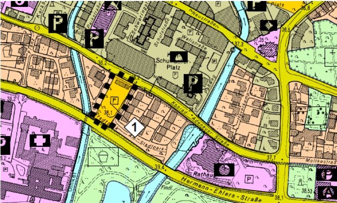 100. Änderung des Flächennutzungsplans