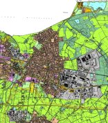 Ausschnitt eines Flächennutzungsplans