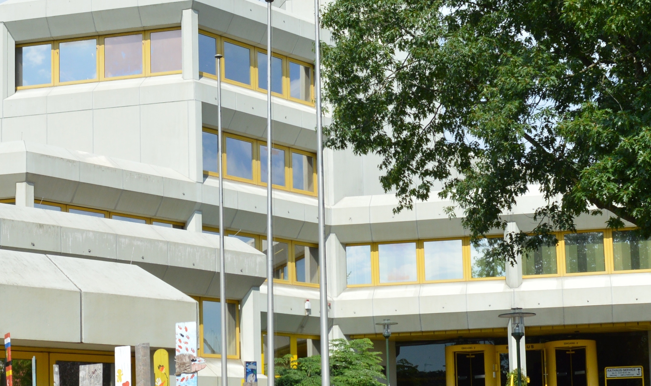 Teilansicht Rathaus Gronau