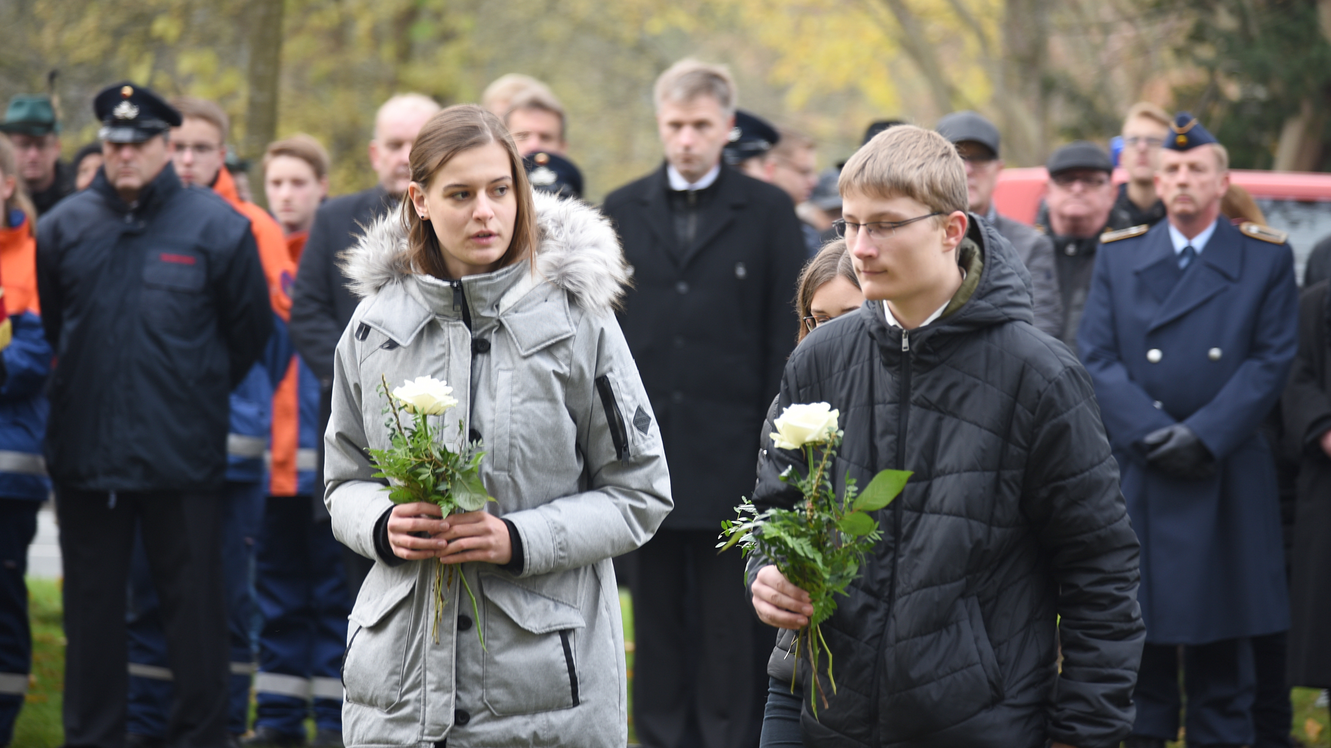 Volkstrauertag am Gronauer Ehrenmal Volkstrauertag am Gronauer Ehrenmal