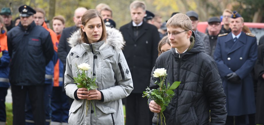 Volkstrauertag am Gronauer Ehrenmal