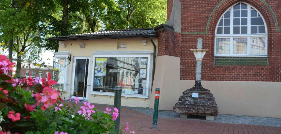 Das Foto zeigt das Behördenbüro in Gronau