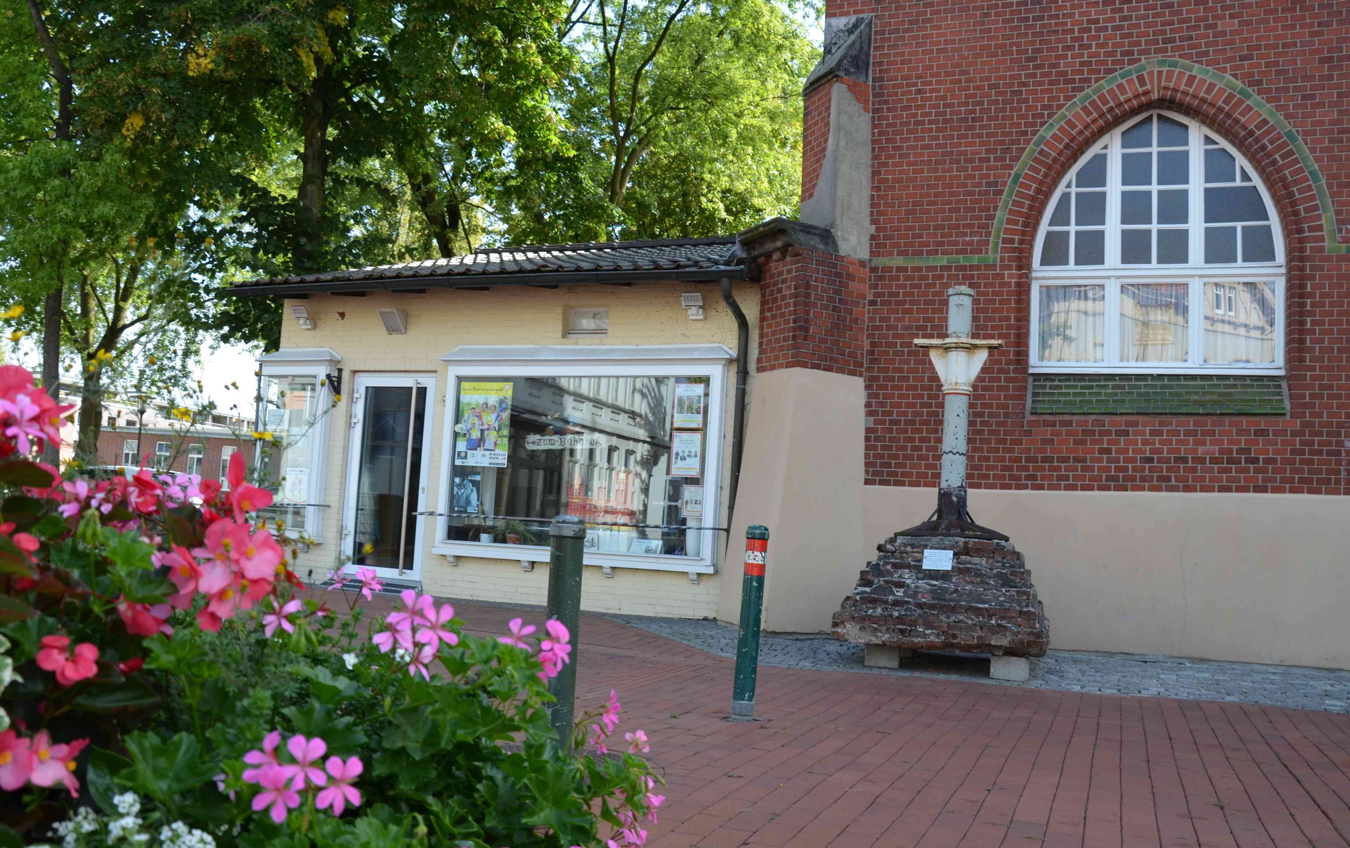 Das Foto zeigt das Behördenbüro in Gronau