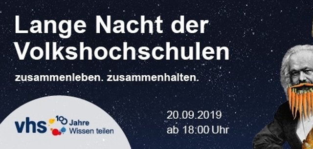 Sie sehen hier den Flyer Lange Nacht