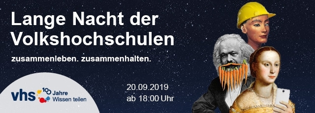 Sie sehen hier den Flyer Lange Nacht
