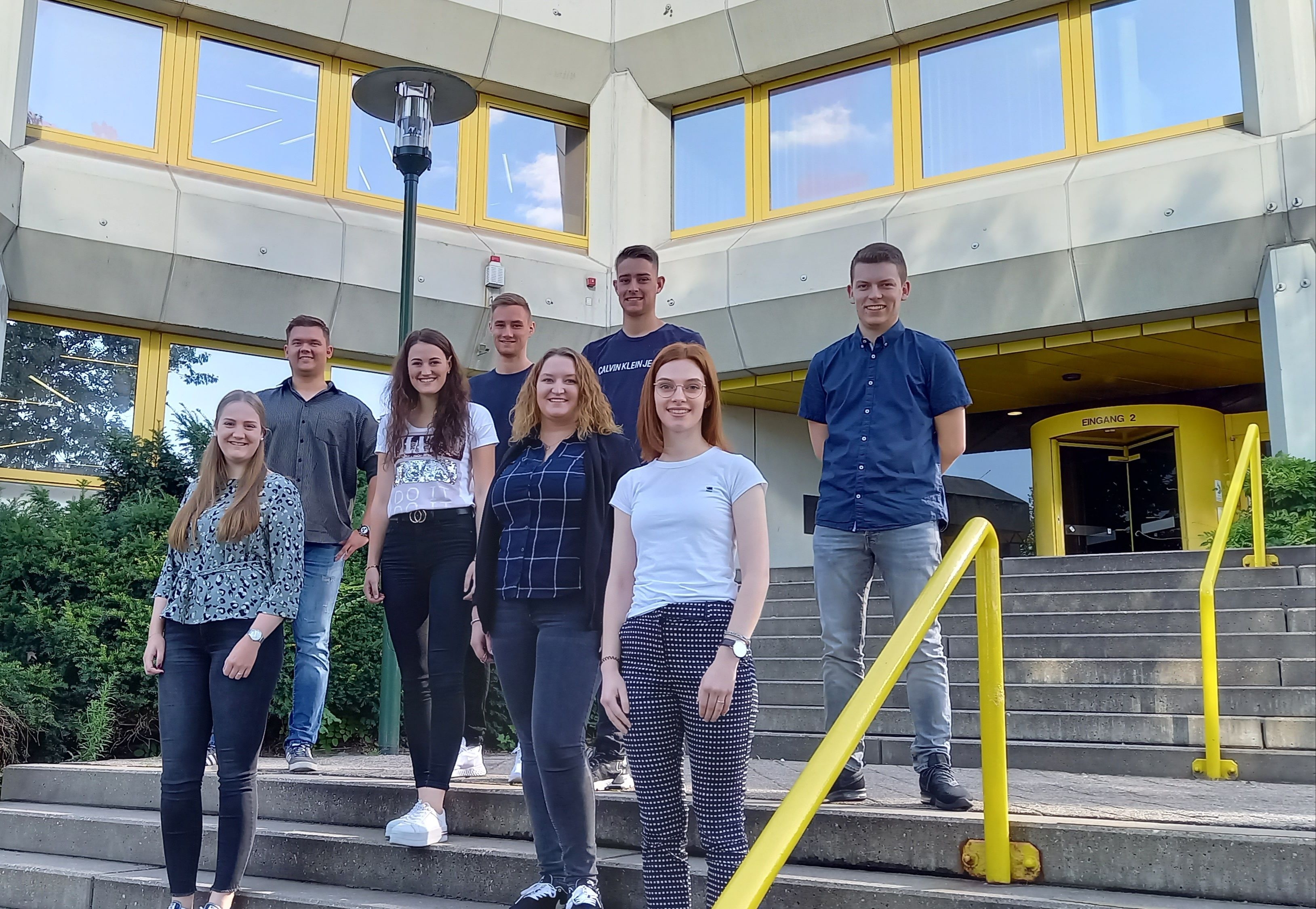 Azubis bei der Stadt