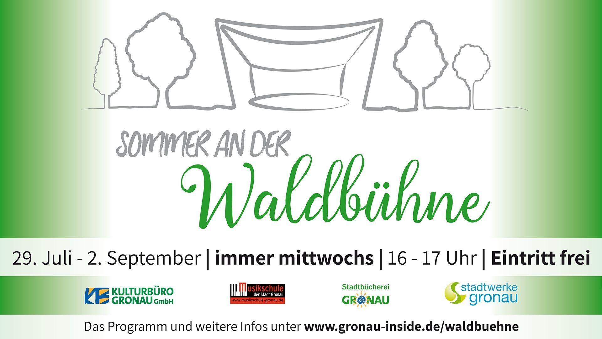 Flyer Sommerprogramm