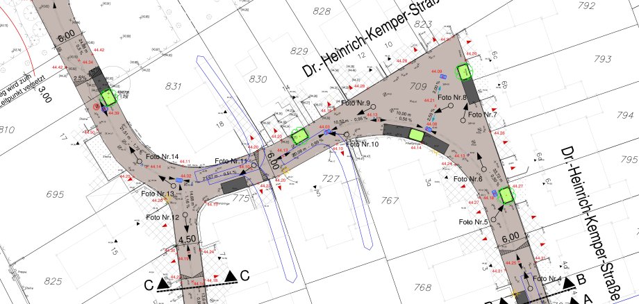 Lageplan Lageplan 250 - Süd