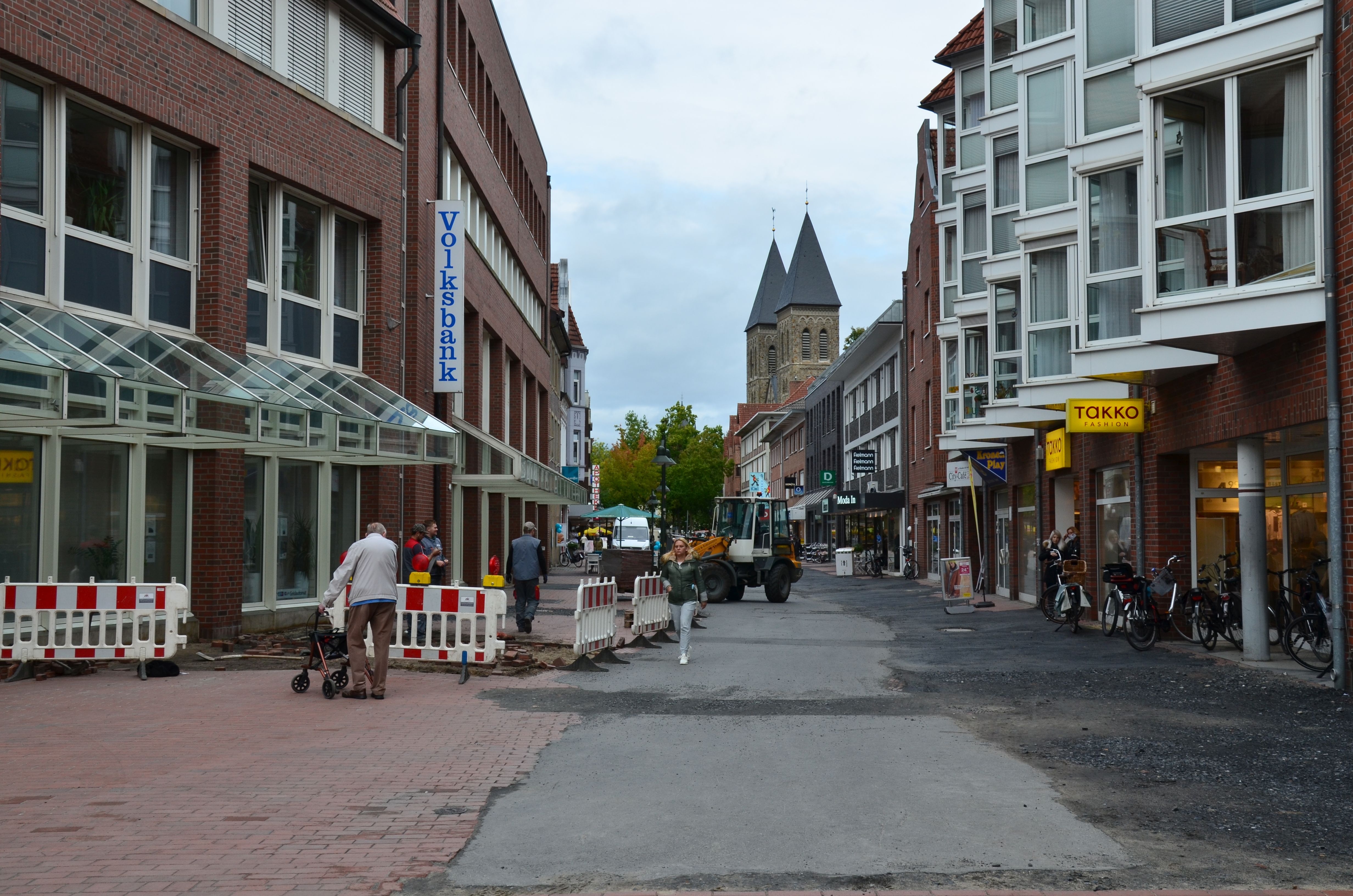 Blick in die Neustraße