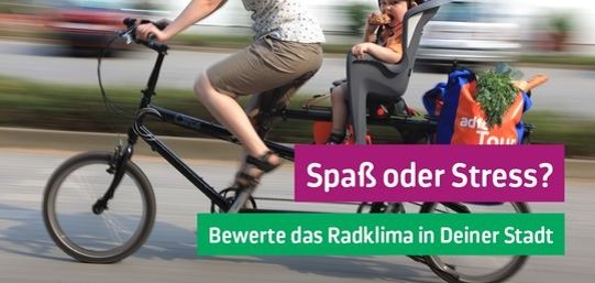 Logo zum Fahrradklima-Test