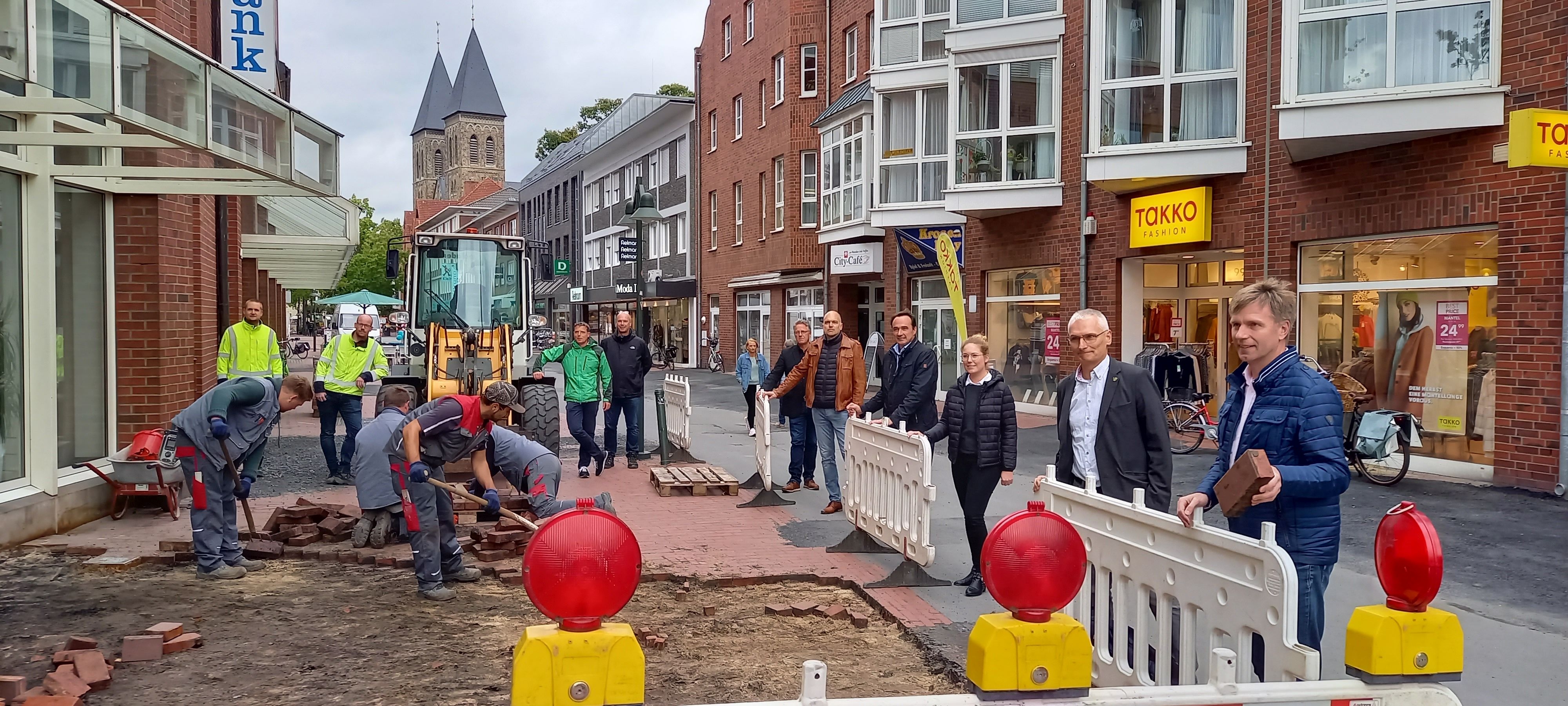 Neustraße Baustelle