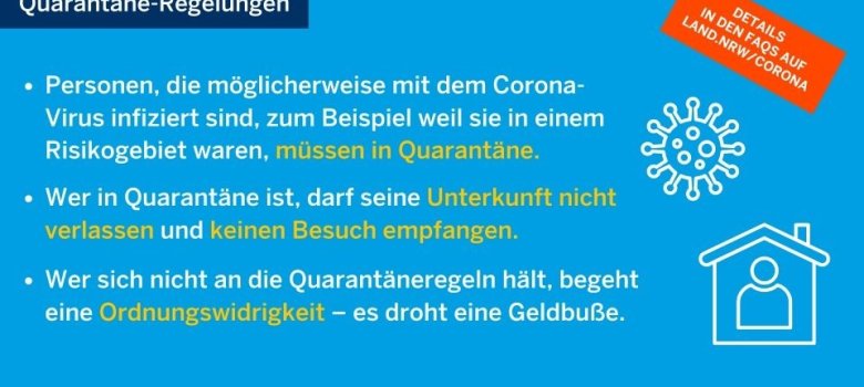 Ab 01.10.2020: Neue Coronaschutzverordnung | Stadt Gronau