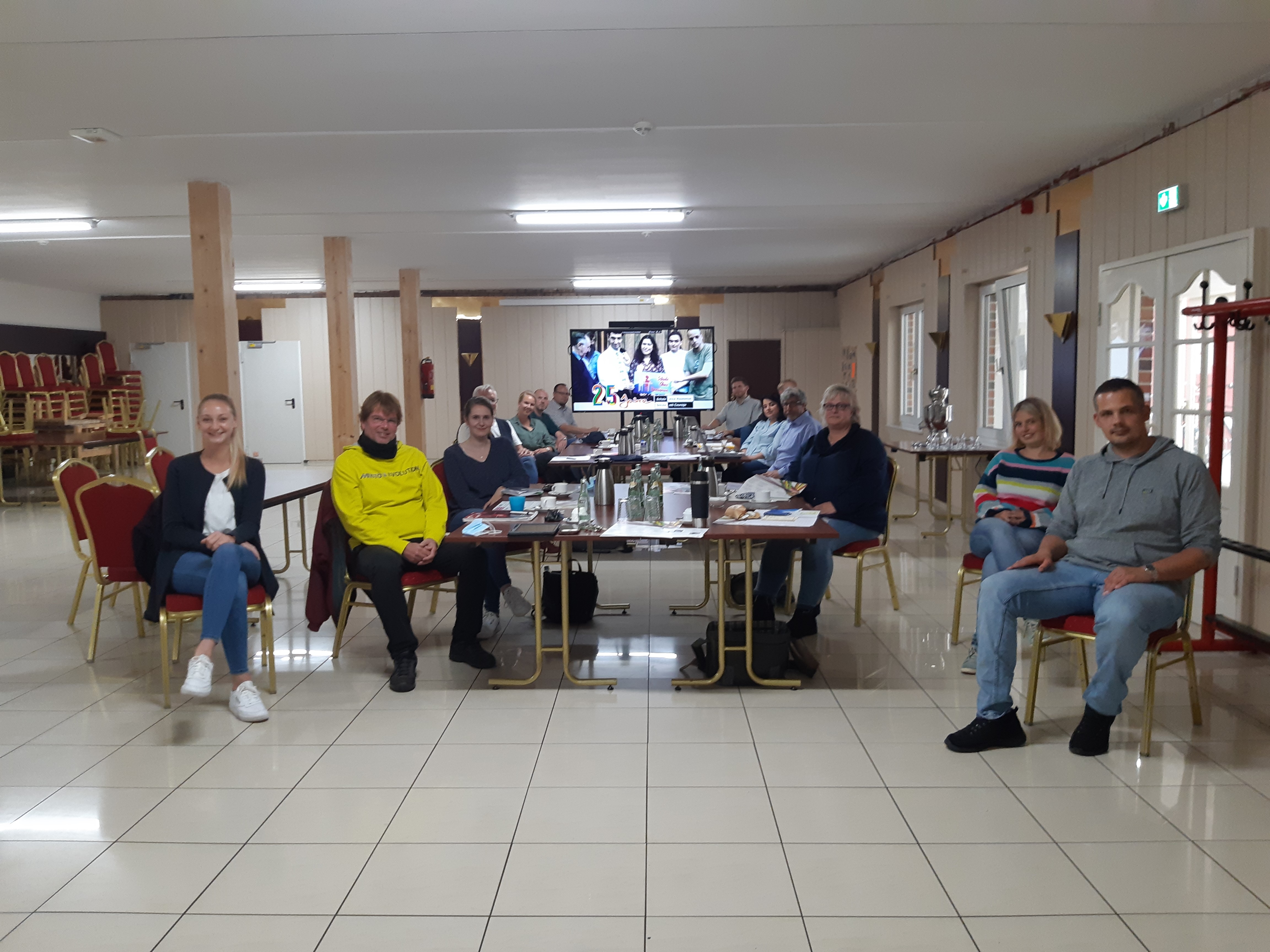 Gruppenbild im Haus der Begegnung