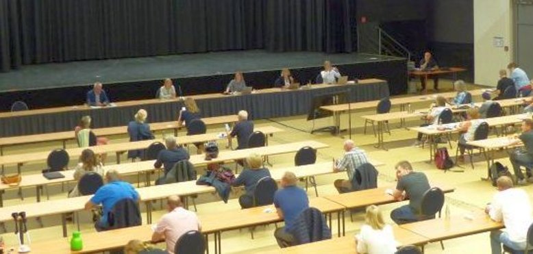 Menschen in Bürgerhalle Gronau