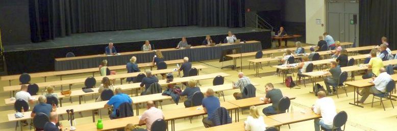 Menschen in Bürgerhalle Gronau