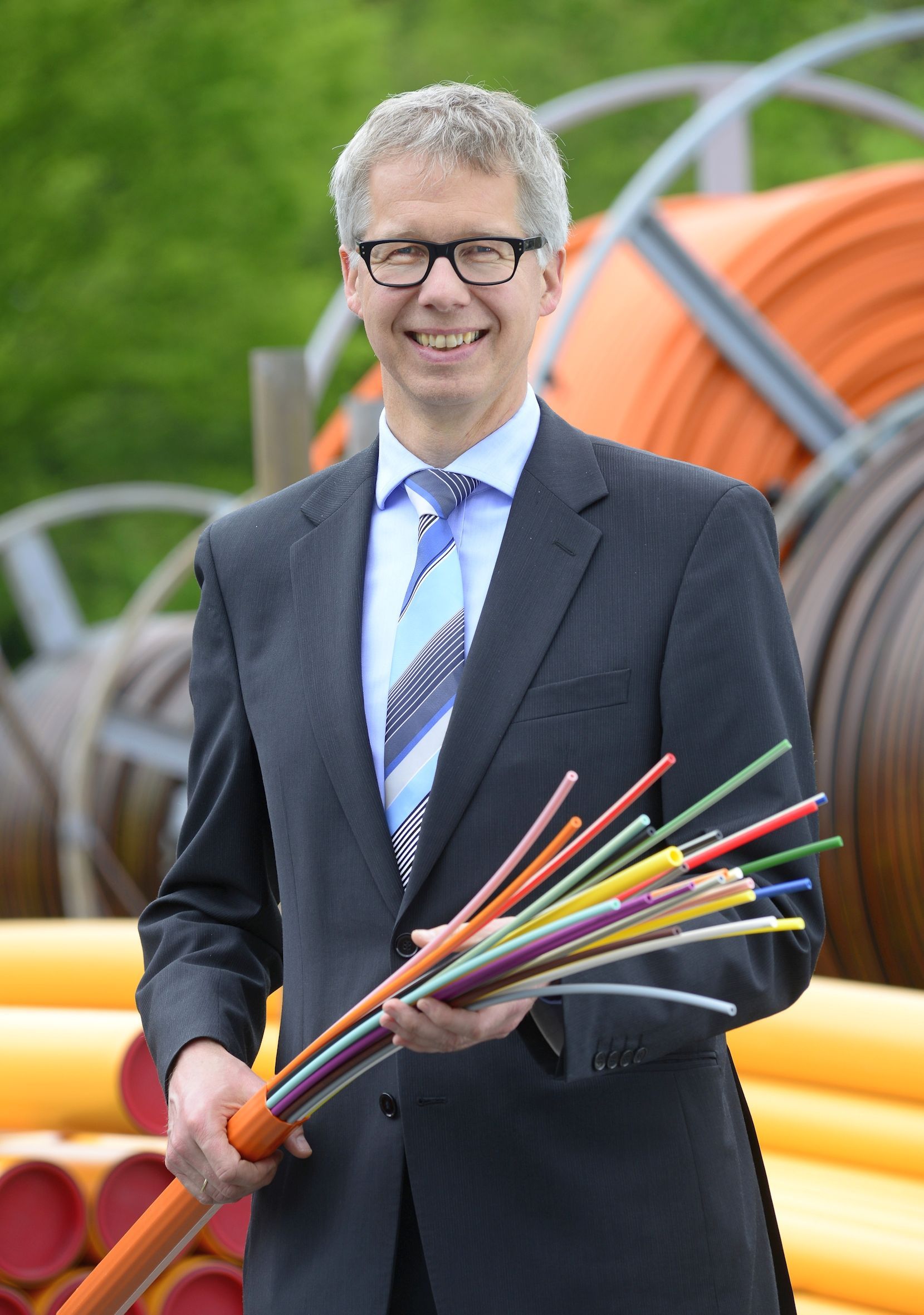 Stadtwerkegeschäftsführer Dr. Drepper