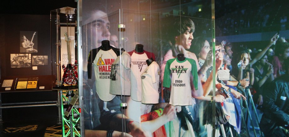 Van Halen Ausstellung im rock'n'popmuseum.