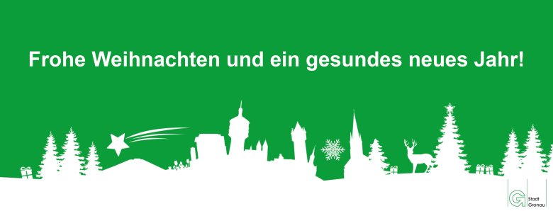 Frohe Weihnachten und ein gesundes neues Jahr!