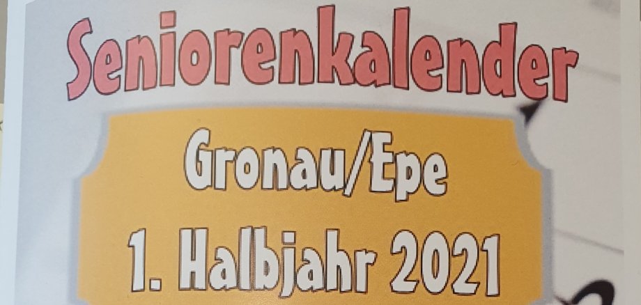 Das Titelblatt des Seniorenkalenders 2021