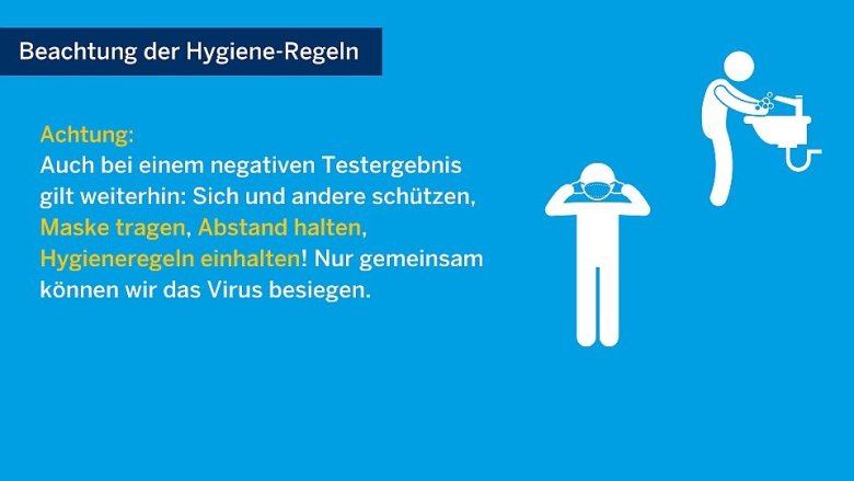 Schaubild des Landes NRW zur Beachtung der Hygieneregeln