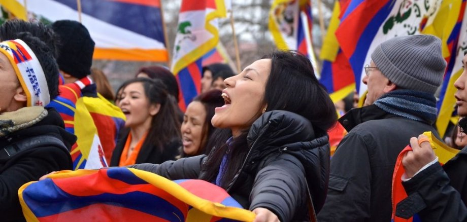 Flagge zeigen für Tibet