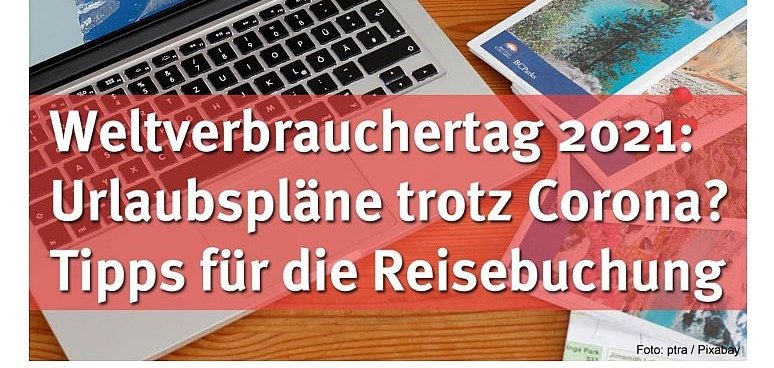 Schaubild der Verbraucherzentrale mit Laptop