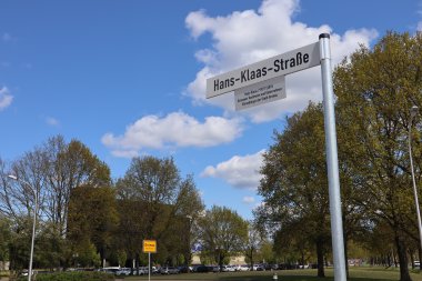 Straßenschild Hans-Klaas-Straße