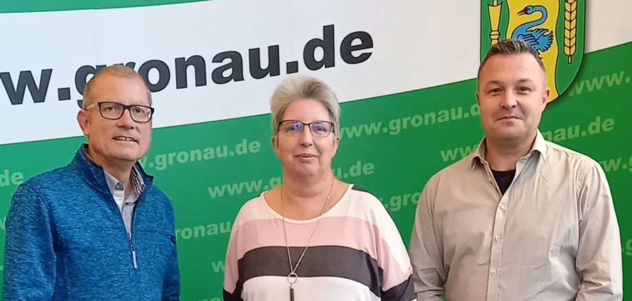 Von links: Thorsten Noll, Angelika Sörgel und Sascha Dahlhues.