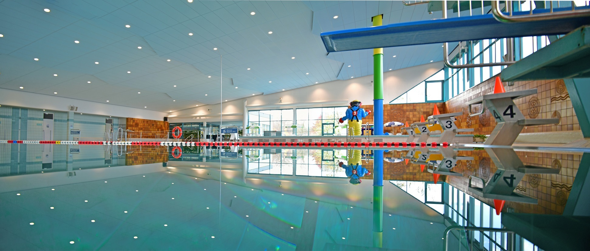 Das Hallenbad in Gronau.