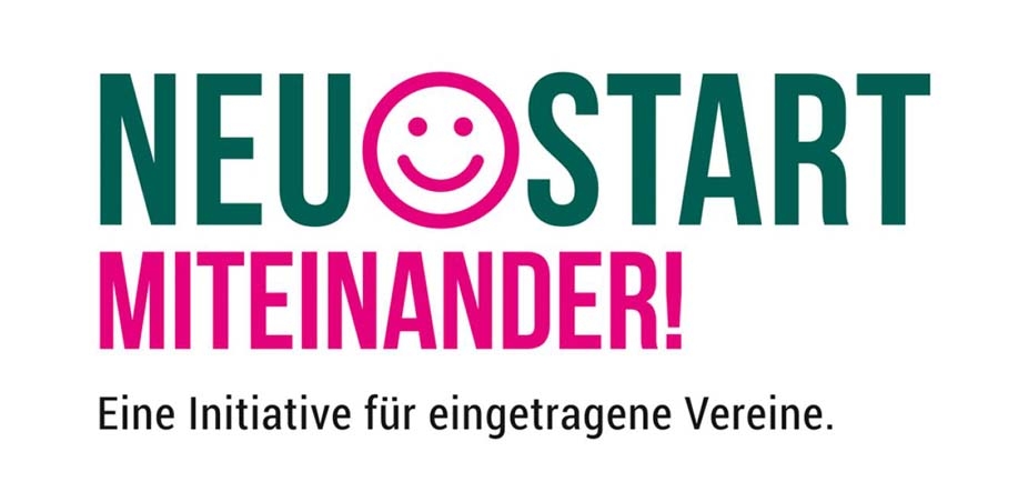 Neustart miteinander – eine Initiative für eingetragene Vereine.