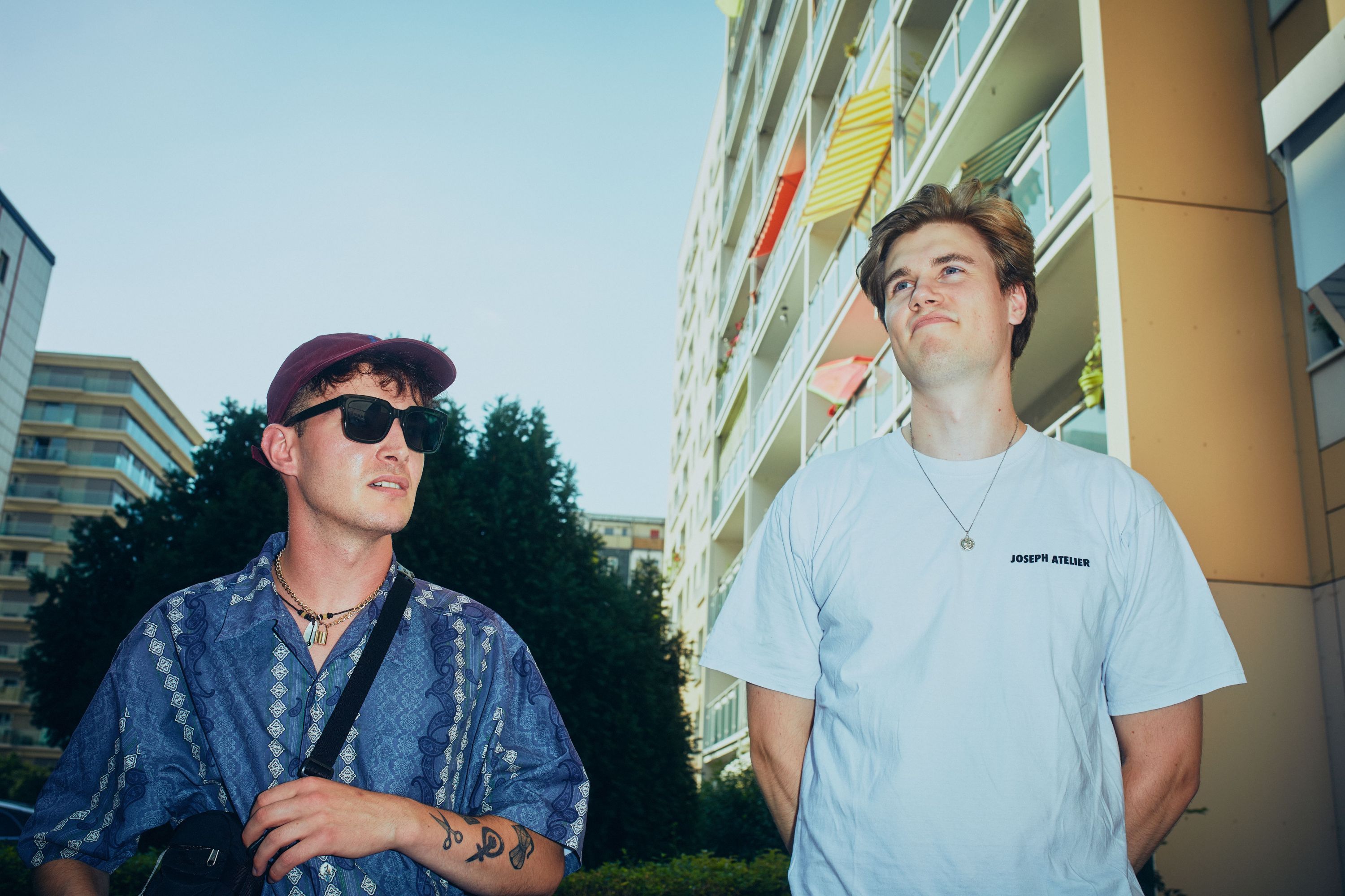 Tristan und Mathis der Band RAUM27.