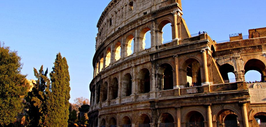 Das Colosseum in Rom.