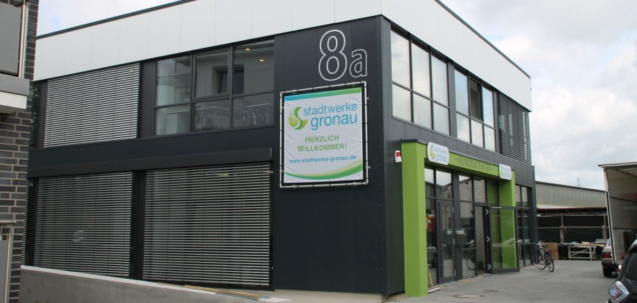 Das Kundencenter der Stadtwerke Gronau am Hofkamp 8a in Epe.