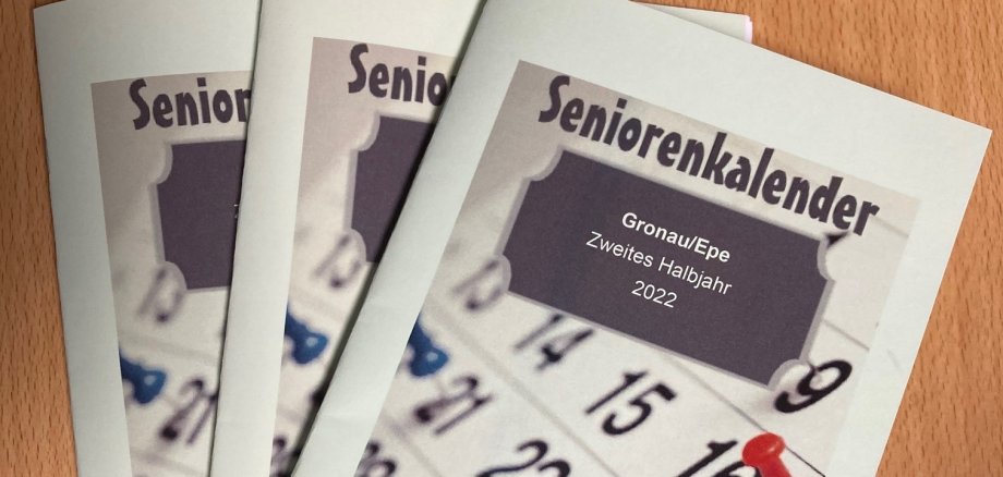 Der Seniorenkalender des 2. Halbjahres 2022.